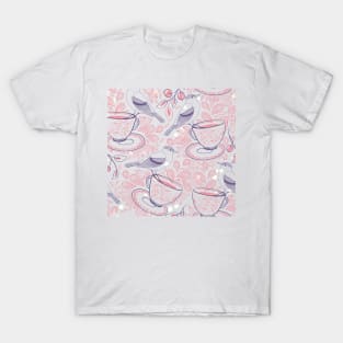 Birds and Tea T-Shirt